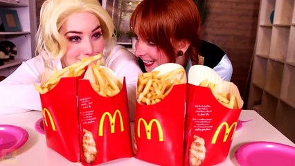 Video herunterladen: Spiderman & Frozen Elsa McDONALDS CHALLENGE! w_ Joker Anna Baby Elsa Superman Catwoman Superhero Fun-7ezt8Ow