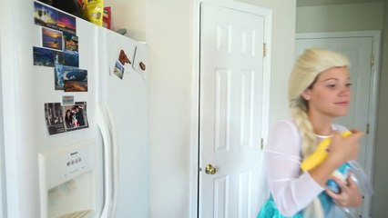 Elsa vs Hulk  Red Hulk In Real Life   SuperHero M