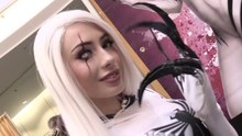 SPIDER-MAN vs HARLEY QUINN vs BATMAN vs SUPERMAN at Comic Con!-XcAXSw4