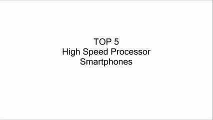 TOP 5 High Speed Processor Smartphones 2017-uJ