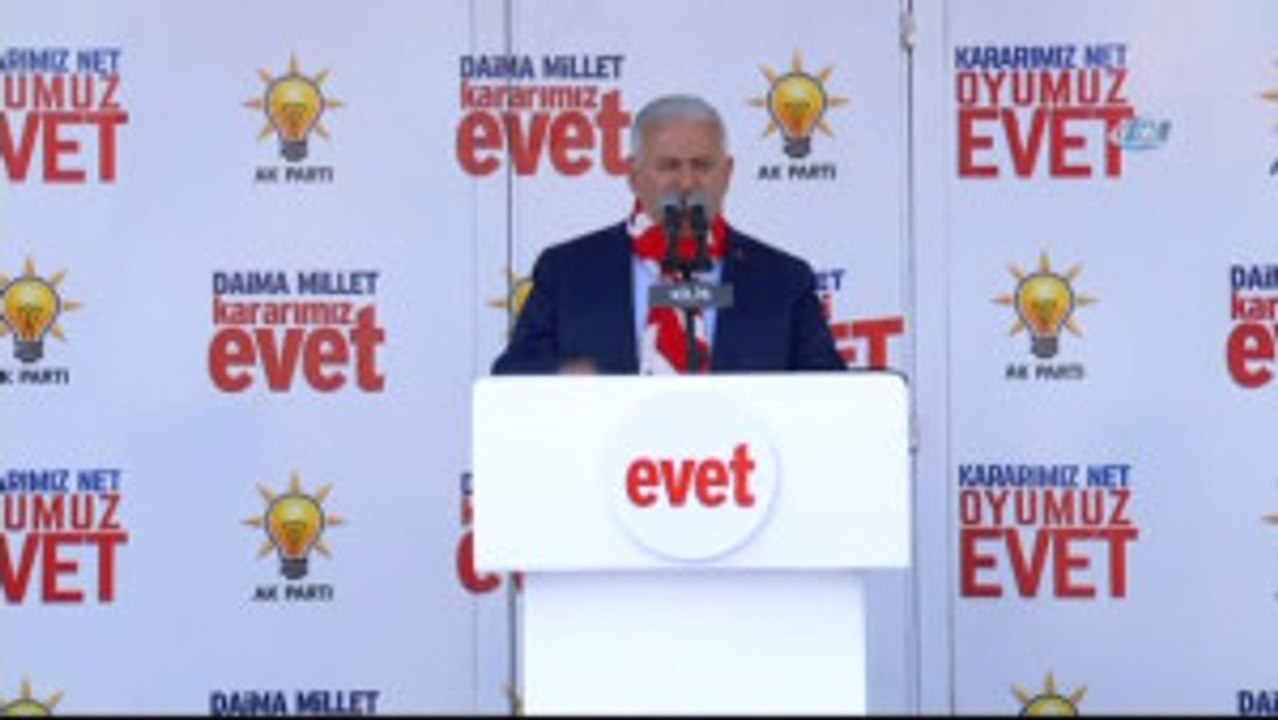 Başbakan Yıldırım: Atatürk'ün Partisi CHP'nin de Hali Pek Parlak Değil"