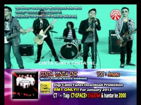 Arnoma - Cinta-cinta Ini (DiGi RM1 - JANUARY 2013)