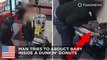 Stranger tries to kidnap baby inside Philadelphia Dunkin’ Donuts