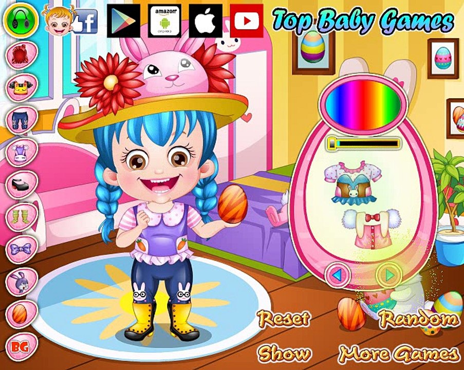 Baby Hazel Easter Dressup