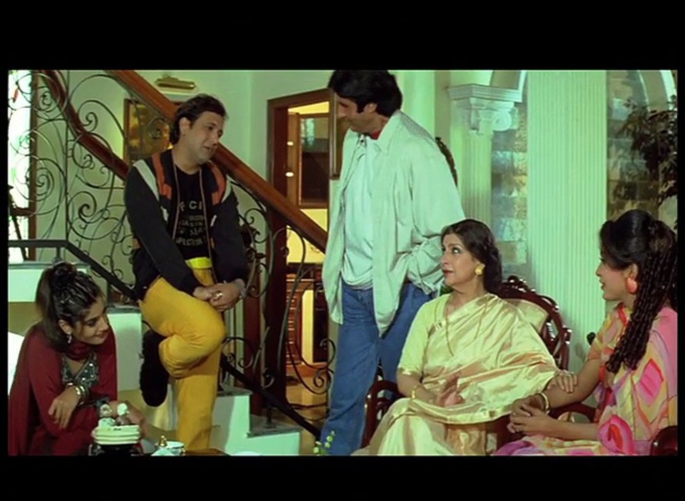 Govinda Convinces Amitabh _ Hindi Movies
