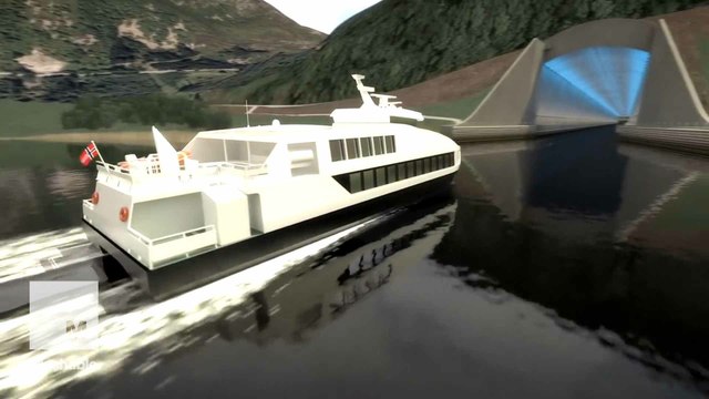 World’s first mile-long ship tunnel will blow a giant hole through a Norwegian peninsula