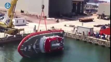 Ship Launch Gone Wrong