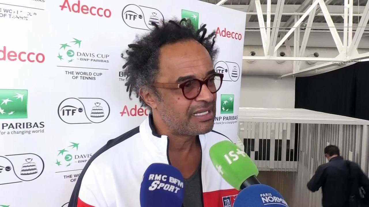 Coupe Davis – Noah : ‘’Même si les absents étaient aptes, j’aurais pu avoir la même équipe qu’aujourd’hui’’