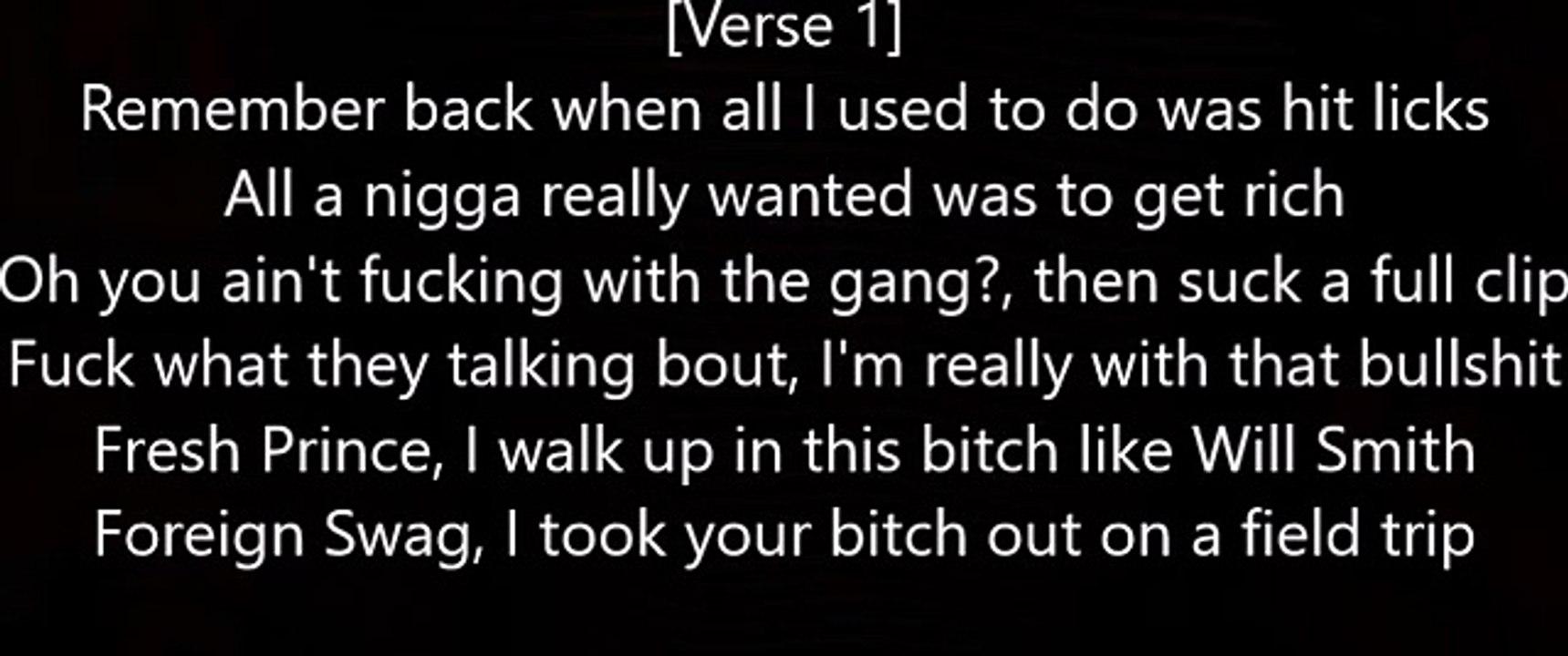 Jefe (Shy Glizzy) – One (Lyrics)