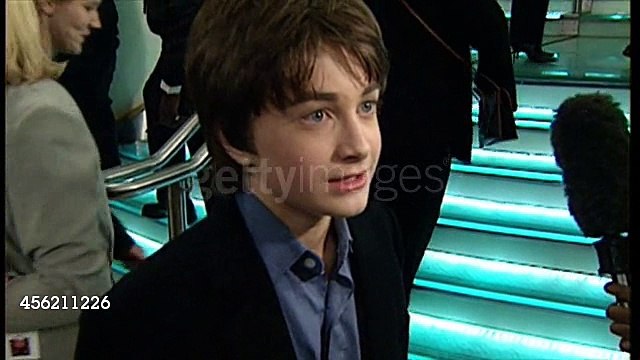Daniel Radcliffe at the premiere of Harry Potter and the Philosopher's Stone - 04/11/2001
