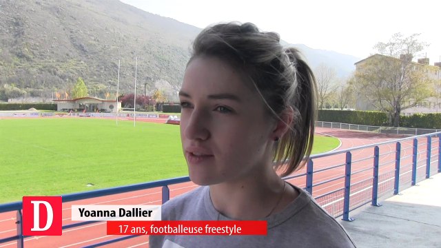 Yoanna Dallier, étoile montante du football freestyle