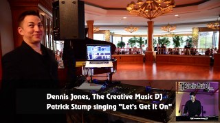 The Creative Music DJ - The Club at Morningside Weddings - Palm Springs DJ - San-Diego-Celebrity-DJ-Patrick-Stump-singing-Lets-Get-It-On