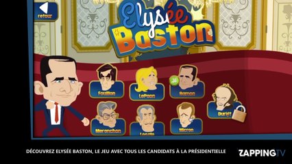 Élysée Baston : le jeu de combat avec les candidats à l'élection présidentielle (vidéo)