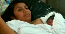 Tahliye Edilen Hamile Kadın Helikopterde Doğum Yaptı