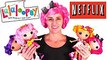 We're Lalaloopsy Dolls with Real Hair! Netflix Series Premiere (Storm E. Sky, Jewel Sparkles)