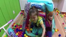 NEW GIANT FRBALL PIT CHALLENGE Opening