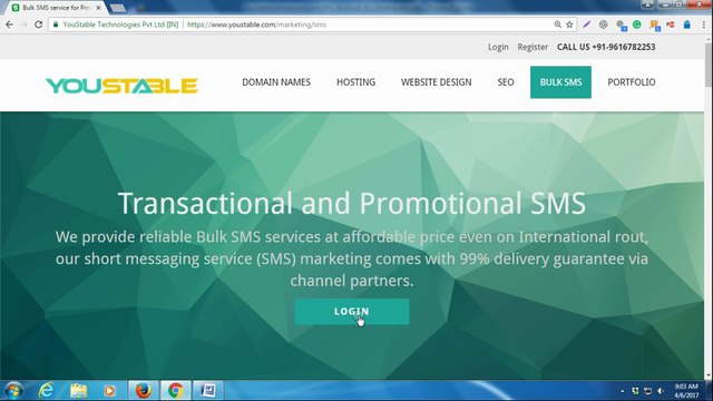 How to use YouStable Bulk SMS Portal | Cheap Promotional SMS in India