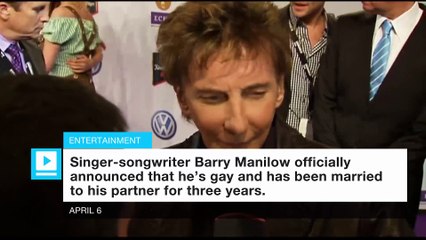 Barry Manilow opens up about his sexuality at age 73