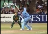 Rahul Dravid and Allan Donald! His best ODI knock.Smashes 84