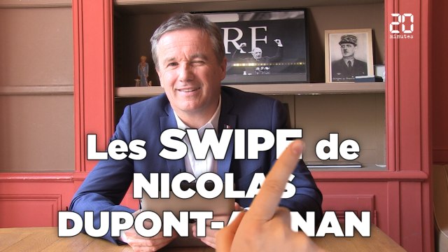L'interview Swipe de Nicolas Dupont-Aignan
