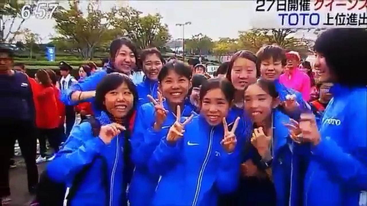2016第36回クイーンズ駅伝開会式　出場チーム紹介