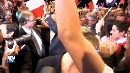 François Fillon shue fait enfariner à Strasbourg