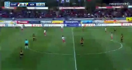 Vinicius Goal - Platanias FC 0-1 AEK Athens FC 06.04.2017