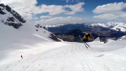 Candide Thovex bu dağda bize bir şeyler anlatıyor