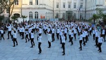 Mâcon : un flashmob place Saint-Pierre