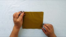 Swan Napkin Folding - How to Make a Swan Napkin - Easy Tutorial-4v7