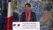 Déclaration de Ségolène Royal sur Fessenheim  suite au conseil d'administration d'EDF