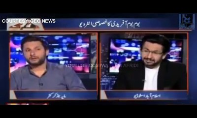 Notorious relationship with the Indian model Arshi khan- Afridi broke silence for the first t-