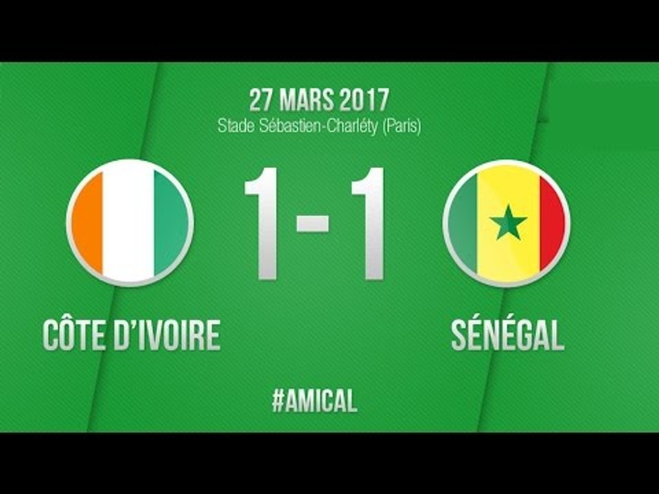 UN ENVAHISSEMENT DE TERRAIN MET FIN À CÔTE D'IVOIRE SÉNÉGAL