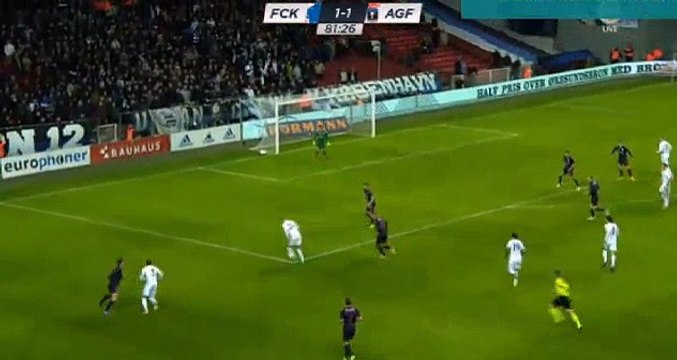 Ludwig Augustinsson Goal HD - FC København 2-1 AGF 06-04-2017