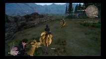 FINAL FANTASY XV chocobo ride