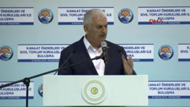 Mersin Başbakan Binali Yıldırım, Sivil Toplum Kuruluşları Ile Buluştu