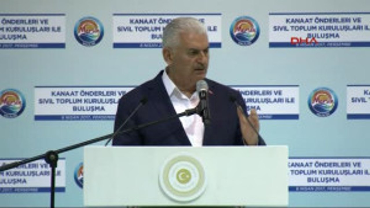Mersin Başbakan Binali Yıldırım, Sivil Toplum Kuruluşları Ile Buluştu