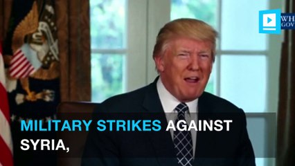 Trump signals possible military response to Syrian chemical attack