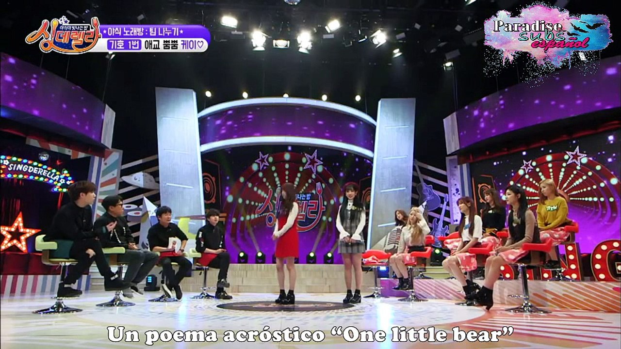 [Sub español] Kei Lovelyz aegyo en Singderella