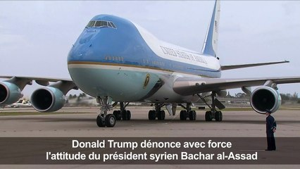 Donald Trump: "Ce qu'a fait Assad est terrible"