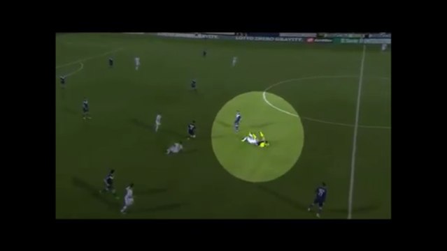 Referee Gets Comically Tackled During Brescia And Cesena!