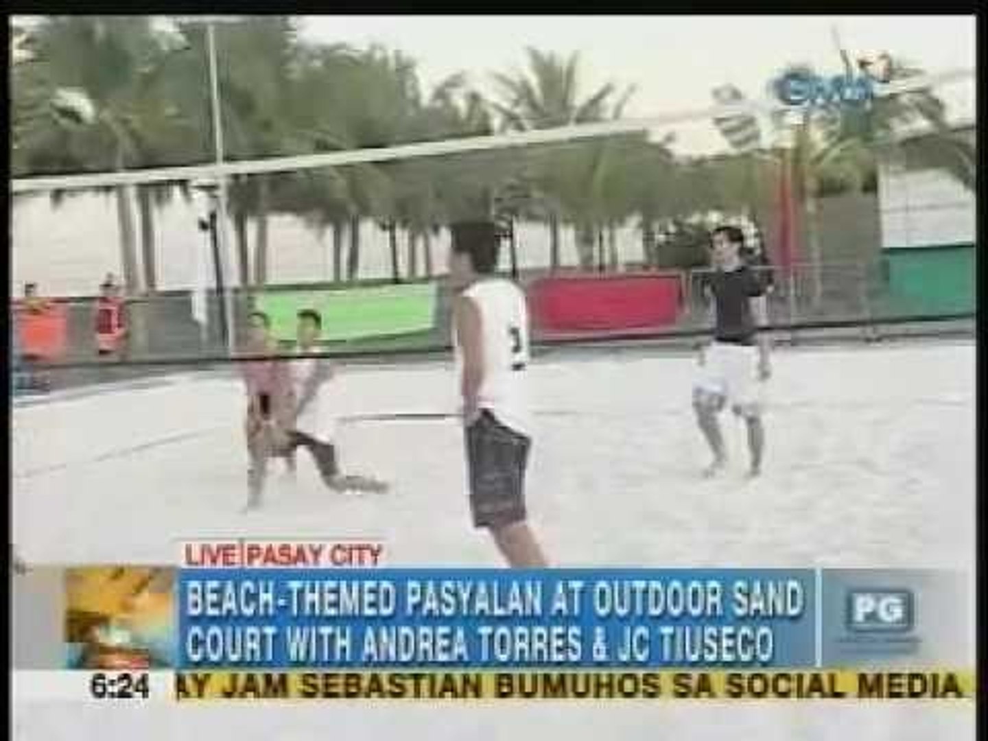 ⁣Beach volleyball in the city! | Unang Hirit