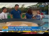 Giant scrambled egg highlights UH Almusal Festival in Quezon City | Unang Hirit