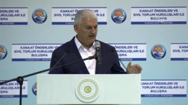 Yıldırım: Evet Oylarınızla 16 Nisan'da Türkiye Yeni Bir Döneme Girecek
