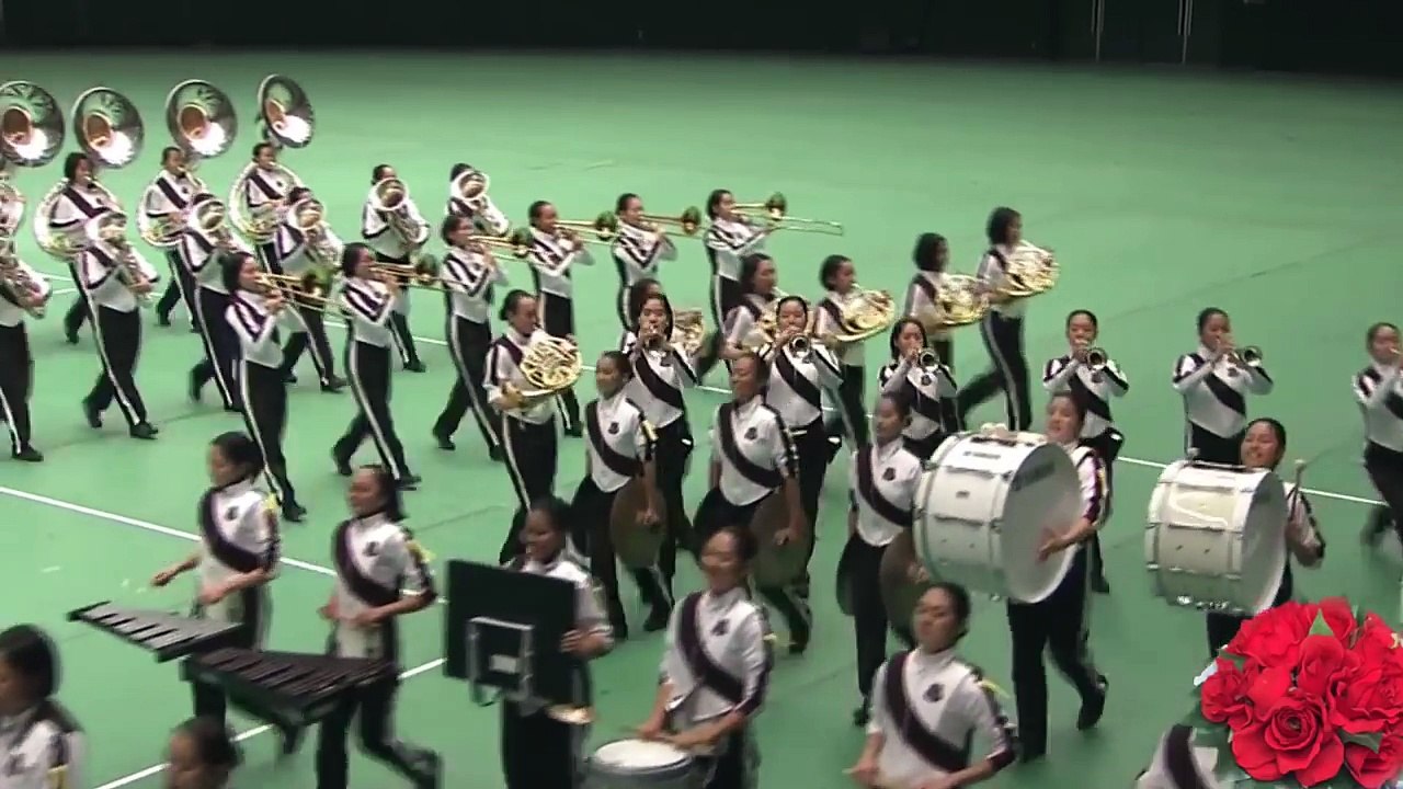 玉名女子 2015 All Japan Marching Band Contest