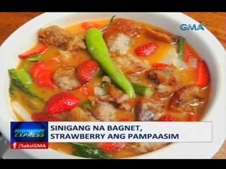 Saksi: Sinigang na bagnet, strawberry ang pampaasim