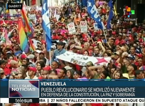 Oposición venezolana intenta generar ambiente de violencia