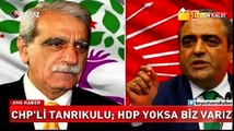 CHP'li Sezgin Tanrıkulu: HDP yoksa biz varız