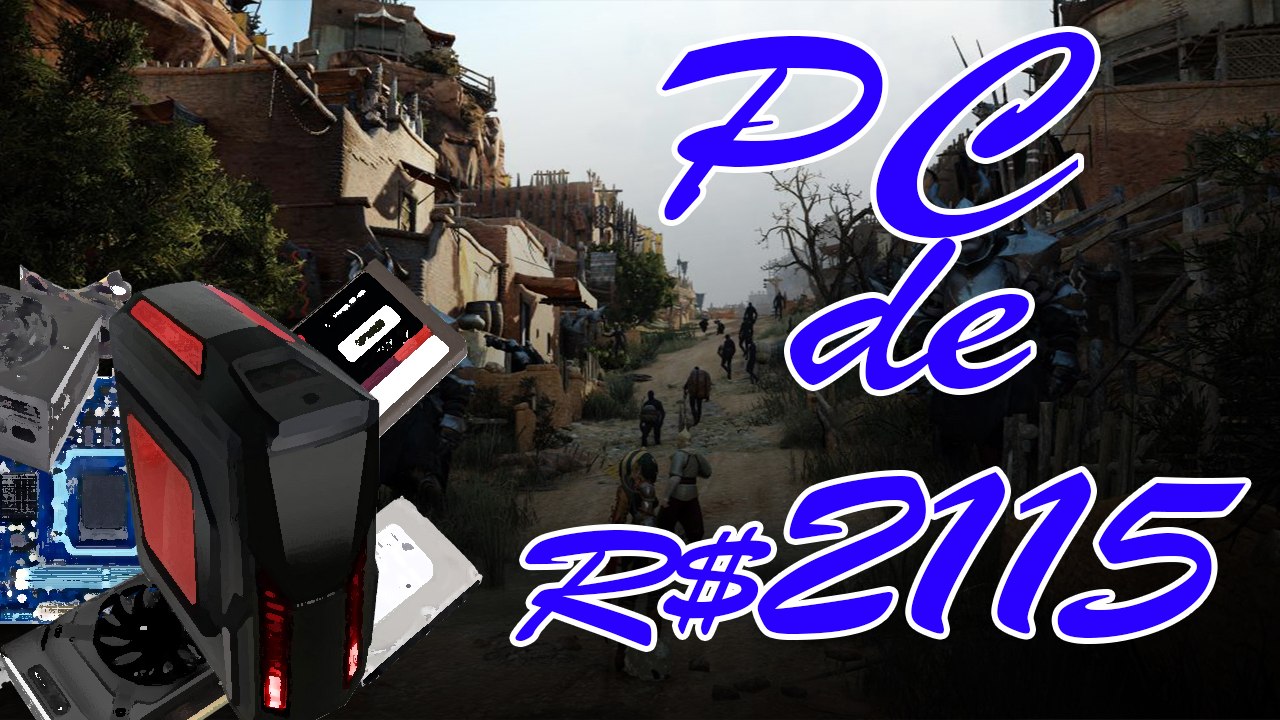 Orçamento PCGAMER de 2115 reais || com SSD