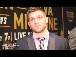 Brent Primus looks to beat Michael Chandler standing or definitely on the ground